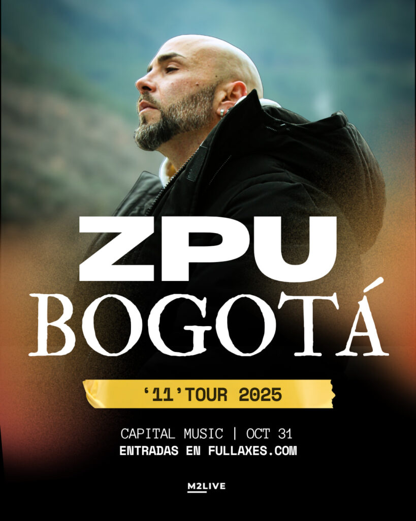 ZPU 11 Tour Gira Latam Latinoamérica México Mexico Monterrey CDMX Guadalajara Toluca Aguascalientes Directo Live Concierto 2025 Hombre de Oro Goldman Zoldados Chile Santiago Costa Rica San José Guatemala Argentina Colombia Ecuador