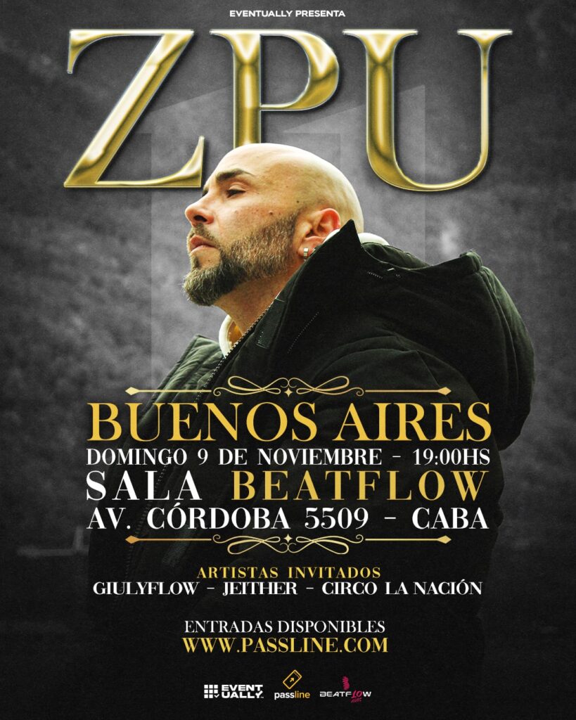ZPU 11 Tour Gira Latam Latinoamérica México Mexico Monterrey CDMX Guadalajara Toluca Aguascalientes Directo Live Concierto 2025 Hombre de Oro Goldman Zoldados Chile Santiago Costa Rica San José Guatemala Argentina Colombia Ecuador