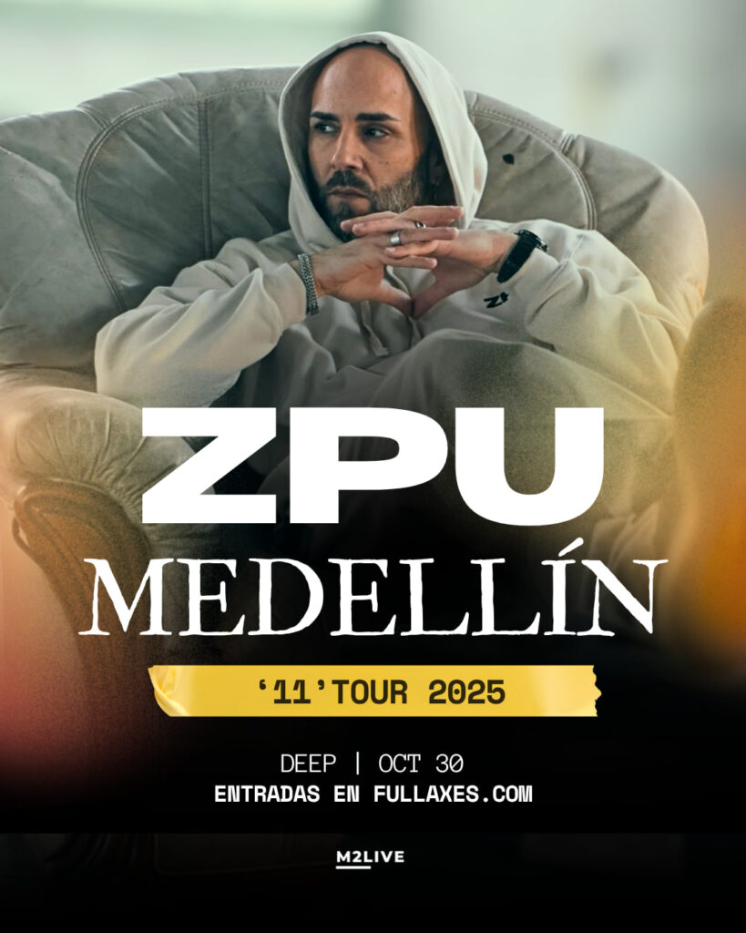 ZPU 11 Tour Gira Latam Latinoamérica México Mexico Monterrey CDMX Guadalajara Toluca Aguascalientes Directo Live Concierto 2025 Hombre de Oro Goldman Zoldados Chile Santiago Costa Rica San José Guatemala Argentina Colombia Ecuador
